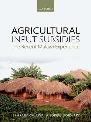 cover image of Agricultural Input Subsidies